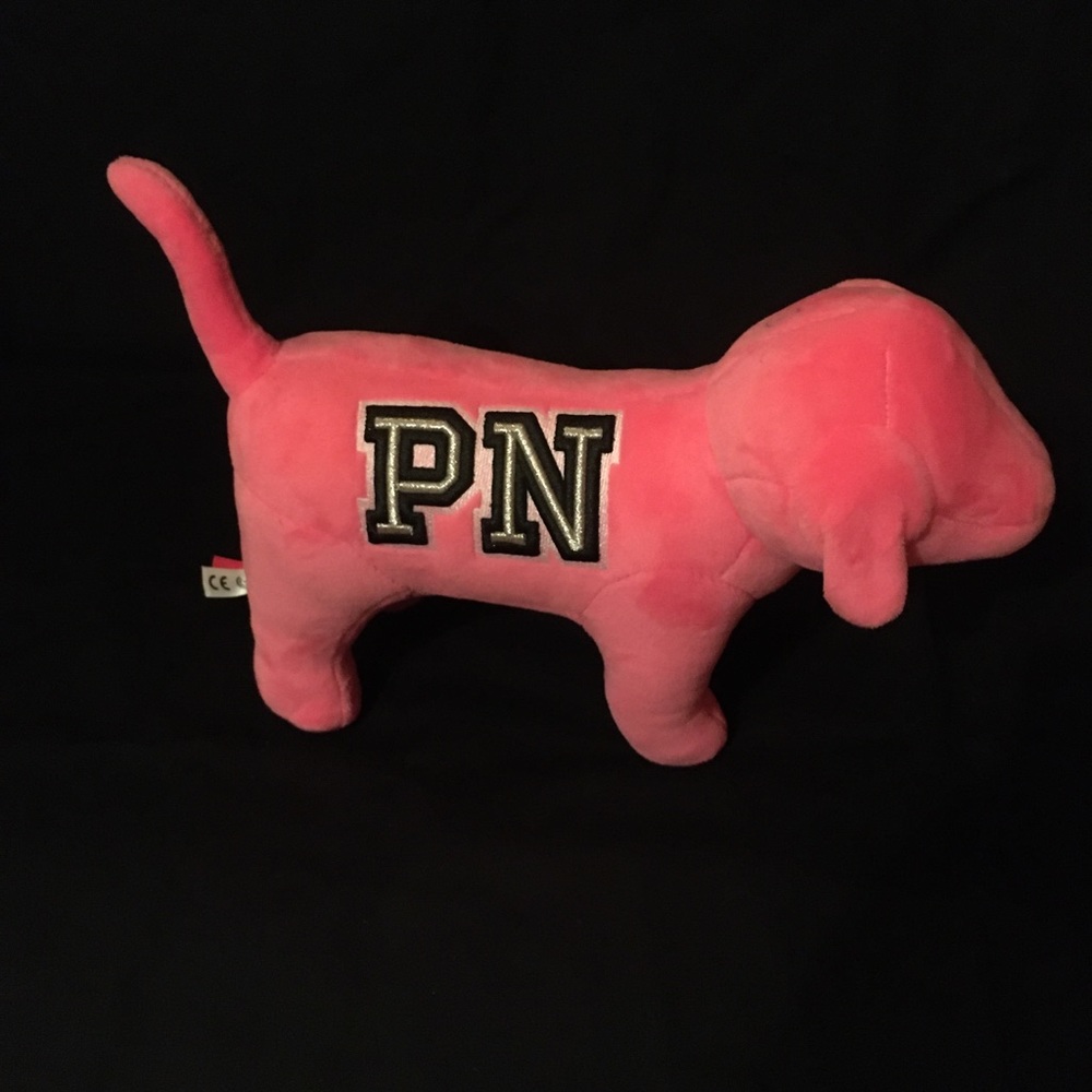 Victoria Secret PINK signature stuffed dog